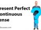 present perfect continuous tense